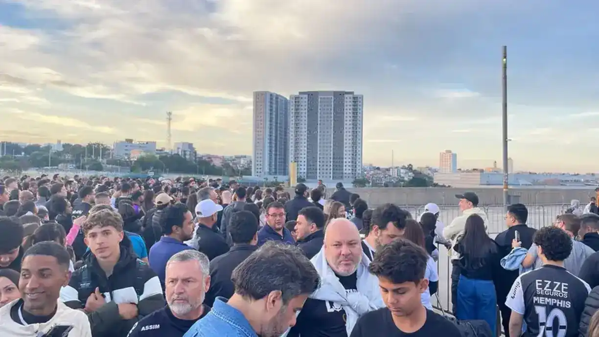  Corinthians pediu para que os torcedores chegassem cedo, já antevendo a ocorrência de problemas | Divulgação