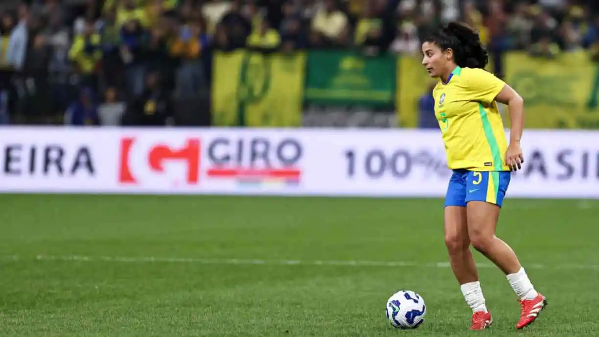 Duda Sampaio é destaque na Copa América Feminina e integra seleção do torneio. Foto: Lívia Villas Boas/ CBF