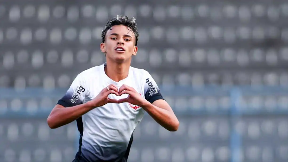 Gui Amorim se aproxima de recorde na base e segue chamando atenção no cenário nacional e internacional. Foto: Rodrigo Gazzanel/ Agência Corinthians