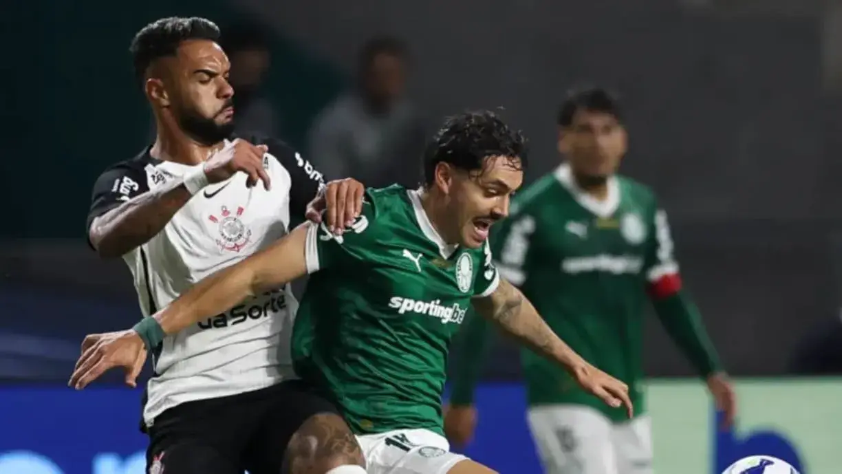 Raniele foi um dos principais jogadores do Corinthians no Dérbi da última quarta-feira (06) - Foto: Cesar Greco/SE Palmeiras