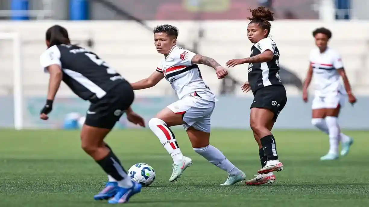 Corinthians derrotou o São Paulo no jogo de ida das semis do Brasileirão Feminino - Foto: Rebeca Reis/Staff Images Woman - CBF