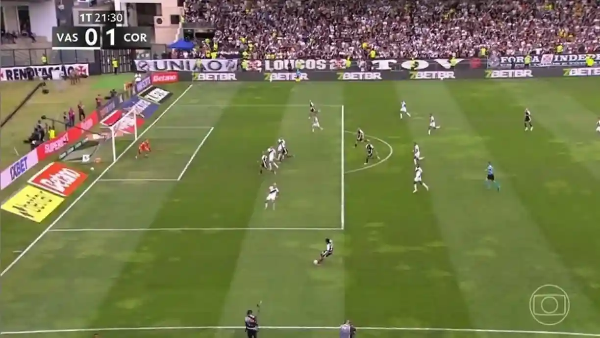Maycon marca primeiro gol dele nesta temporada pelo Corinthians contra o Vasco