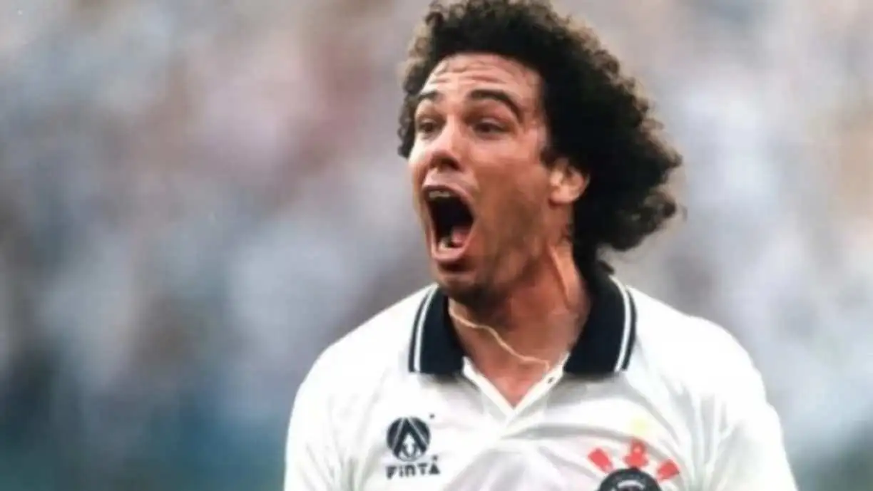 Casagrande envia recado a Gui Négão antes do clássico e inspira jovem atacante a honrar a camisa do Corinthians. Foto: Reprodução