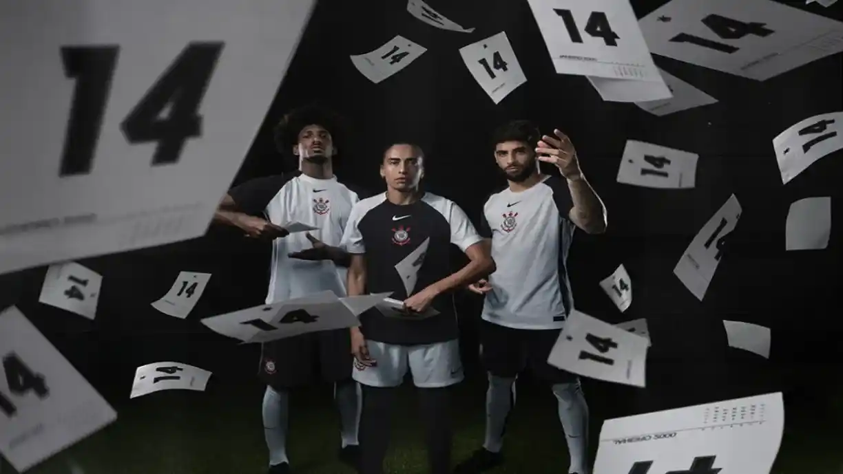 Corinthians e Nike irão lançar novo uniforme com estilo urbano; estreia será em partida importante no Brasileirão - Foto: Reprodução