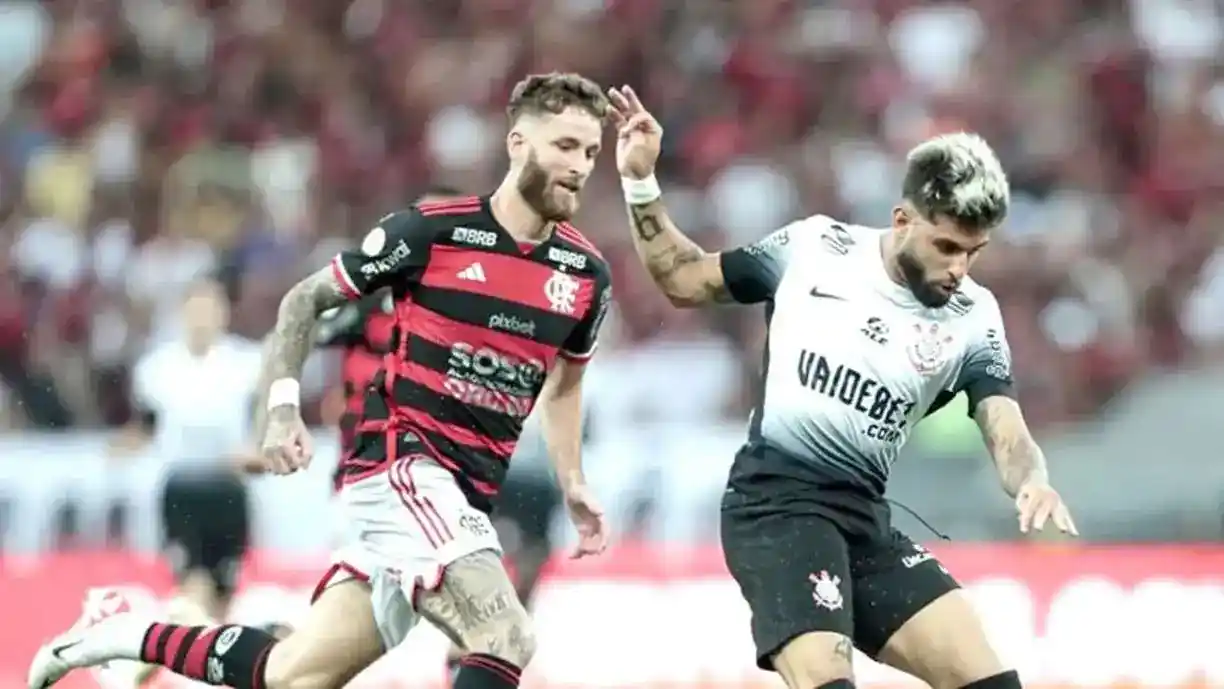 Corinthians e Flamengo fazem um dos jogos da 25ª rodada do Brasileirão - Foto: Rodrigo Coca/Agência Corinthians