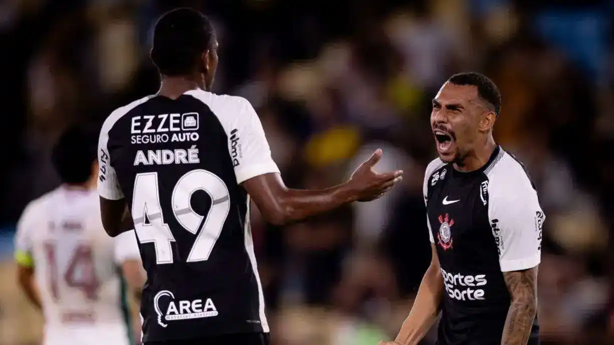 Matheuzinho foi o responsável pela vitória do Corinthians sobre o Fluminense - Foto: Rodrigo Coca/Agência Corinthians