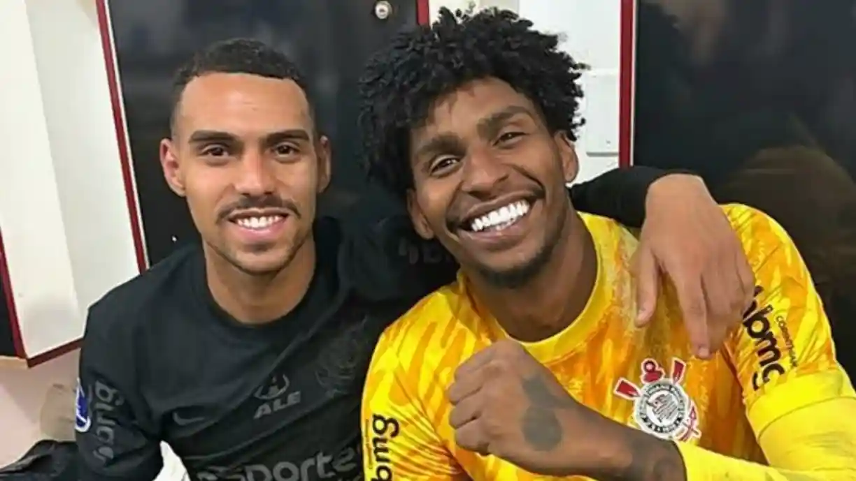 Matheuzinho, Hugo Souza, Gustavo Henrique e Dorival Jr serão titulares do Corinthians e já passaram pelo Flamengo - Foto: Reprodução