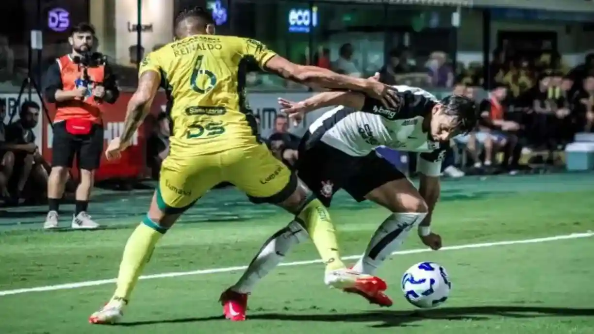 O Mirassol derrotou o Corinthians no primeiro turno do Brasileirão deste ano, pelo placar de 2 a 1 - Foto: Muller Merlotto Silva