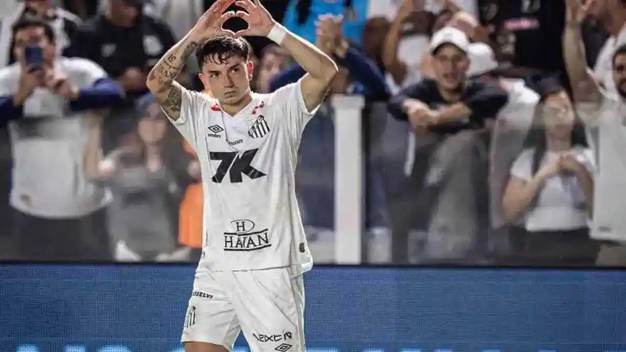 O Santos saiu vitorioso do clássico contra o Corinthians, pelo placar de 3 a 1, no Campeonato Brasileiro - Foto: Divulgação/Santos FC