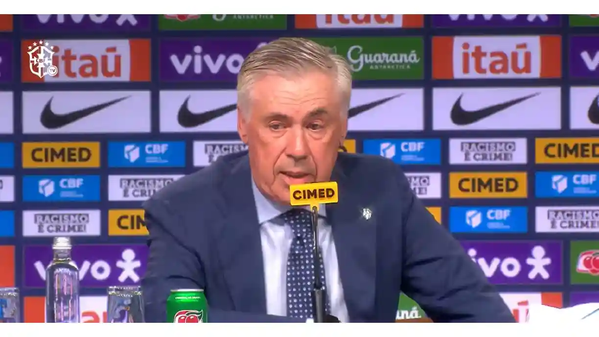 Carlo Ancelotti deixa nomes como Neymar e Hugo Souza de fora da lista; goleiro do Corinthians sonha em jogar a Copa - Foto: Reprodução