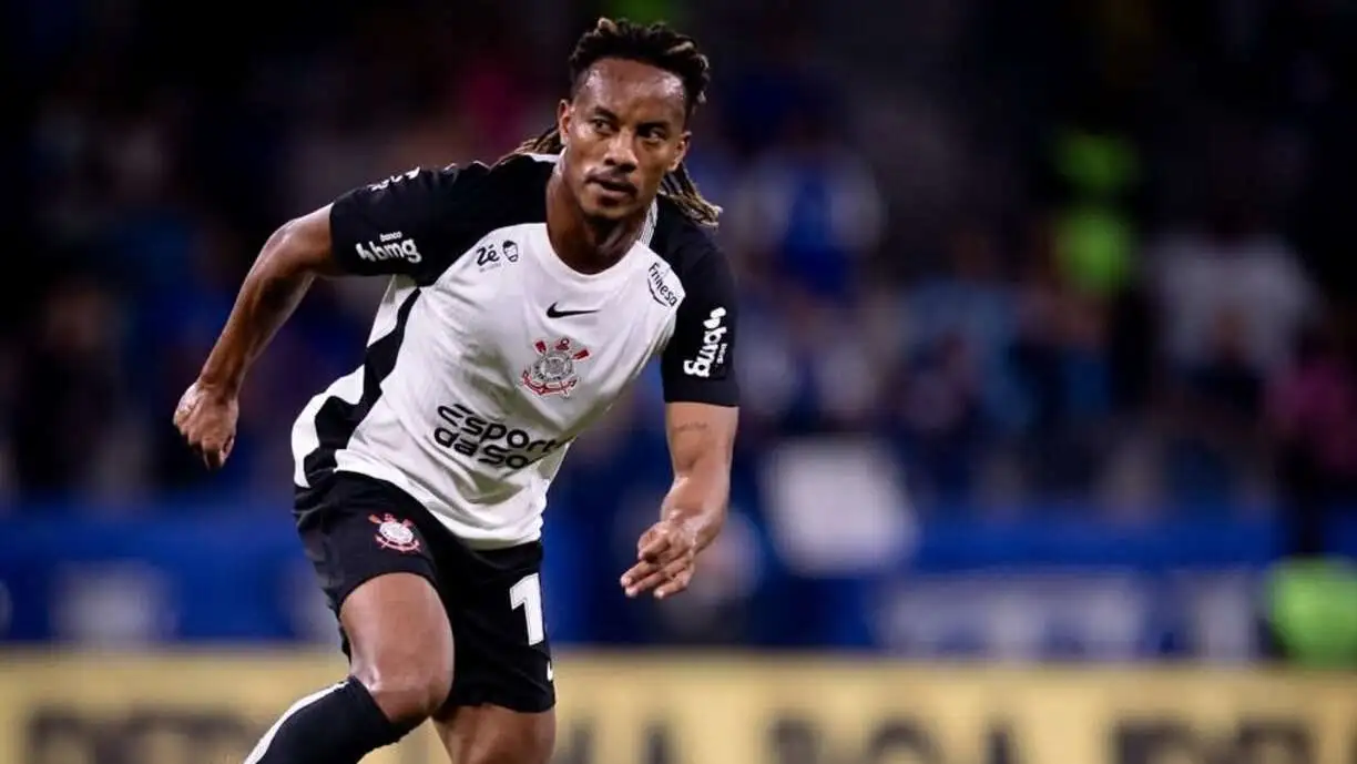 André Carrillo lamentou resultado do Corinthians contra o Cruzeiro - Foto: Reprodução/Instagram - André Carrillo