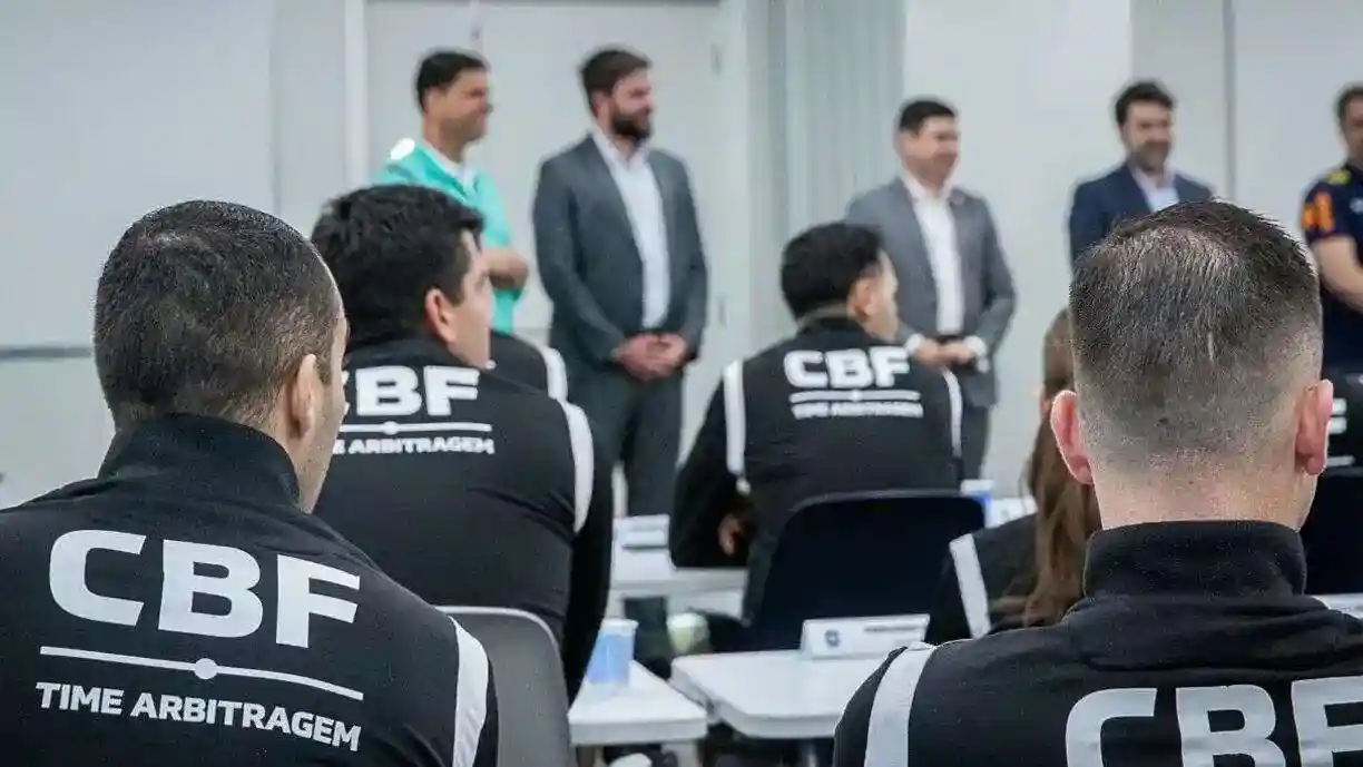 Confederação Brasileira de Futebol pretende apresentar melhorias na arbitragem do Brasileirão em 2026 - Foto: Junior Souza / CBF