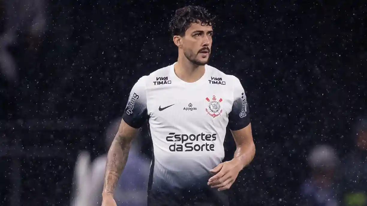 Gustavo Henrique falou sobre expulsão de Martínez, citou impacto dos cartões e pediu mudança no Corinthians - Foto: Rodrigo Coca/Agência Corinthians