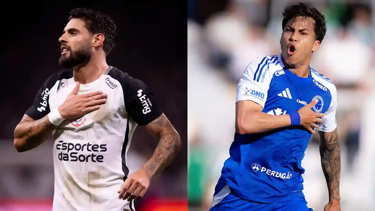 Timão encara Raposa no Mineirão com Yuri Alberto e Kaio Jorge como destaques - Fotos: Rodrigo Coca/Agência Corinthians e Lucas Bubols/Cruzeiro