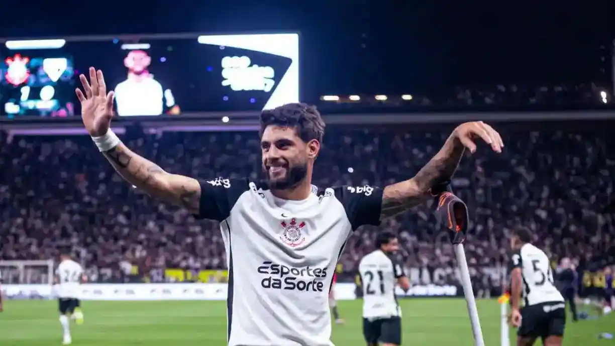 Yuri Alberto fala sobre os dois gols e visa chegar novamente a Libertadores com o Corinthians - Foto: Rodrigo Coca/Agência Corinthians
