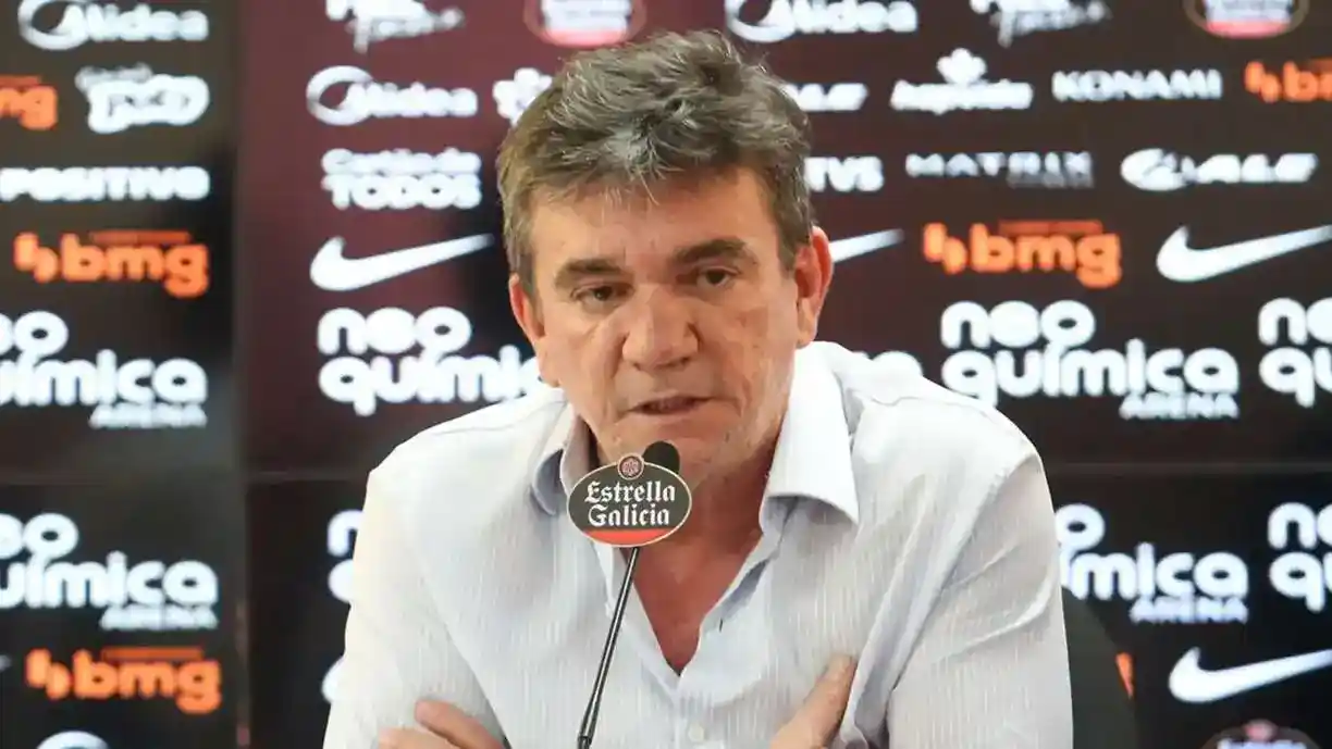 Andrés Sanchez, ex-presidente do Corinthians, está sendo investigado por uso indevido do cartão corporativo -  Foto: Rodrigo Coca/Agência Corinthians