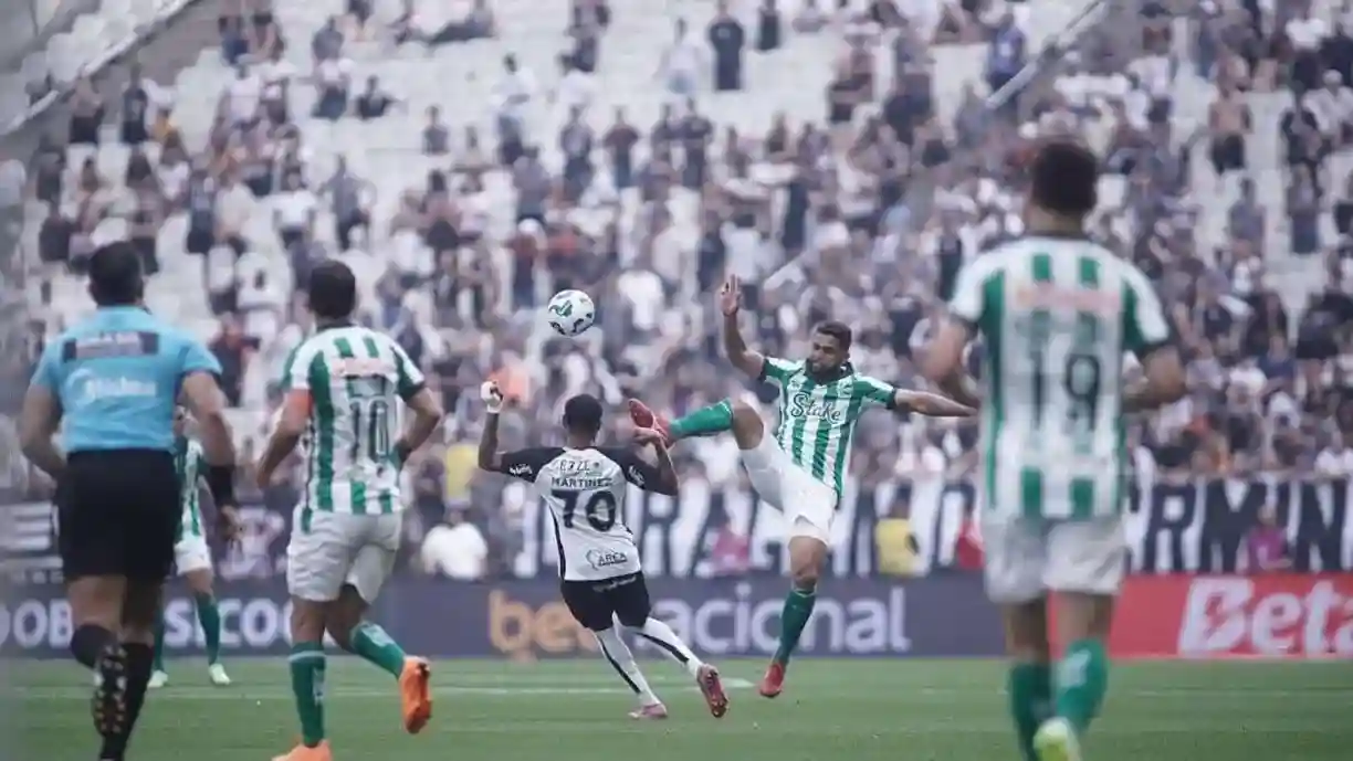 Corinthians quer Libertadores, mas pode disputar a Sul-Americana em 2026 - Foto: Fernando Alves/EC Juventude