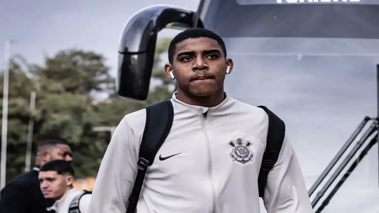 Bologna prepara oferta por Gui Negão; Corinthians avalia venda do jovem atacante na próxima janela - Foto: Allan Côrrea