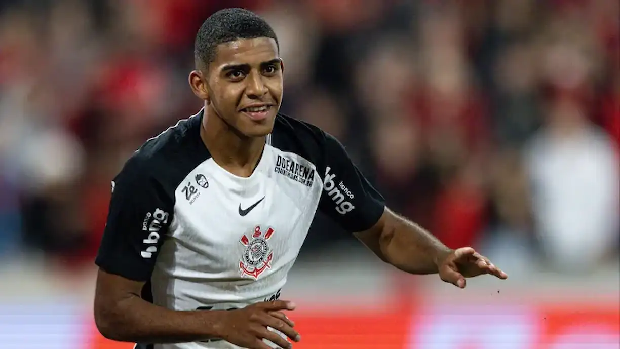 Clube russo faz nova investida por Gui Negão do Corinthians, e diretoria avalia proposta para manter jovem talento - Foto: Reprodução
