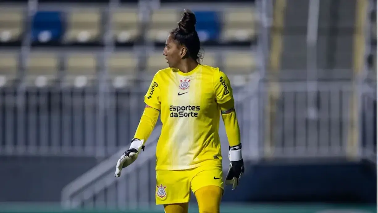 Kemelli faz anúncio sobre o seu futuro no Corinthians; goleira está a cinco anos no clube - Foto: Jhonny Ignácio/Agência Paulistão