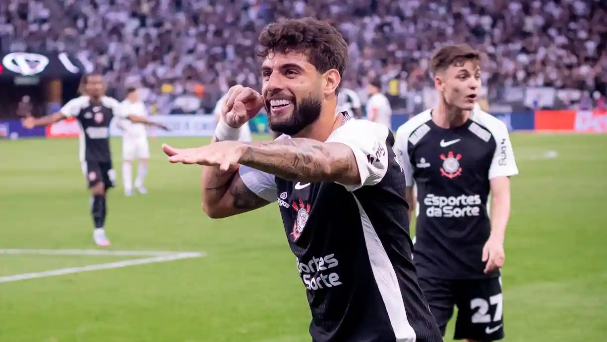 Yuri Alberto sentiu dores contra o Cruzeiro, será avaliado e espera jogar a decisão pelo Corinthians - Foto: Reprodução
