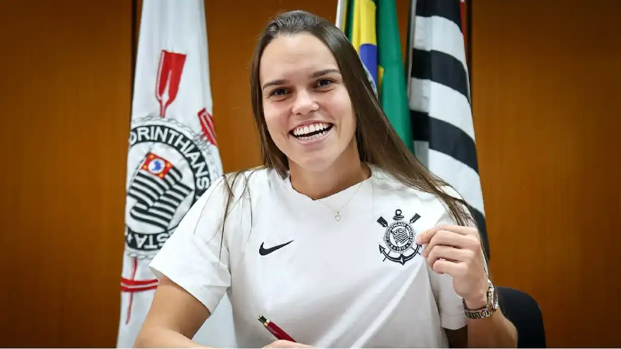 Ana Vitória retorna ao Timão e fala como o alvinegro paulista é visto no exterior - Foto: Rodrigo Gazzanel/Agência Corinthians
