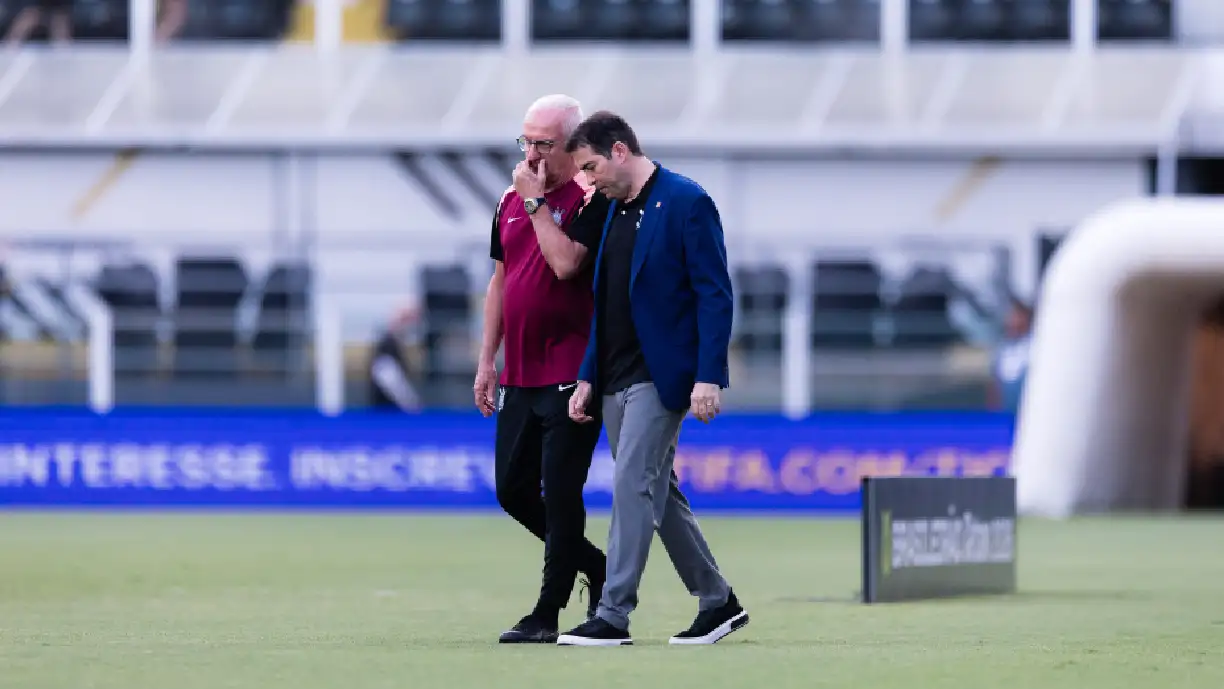 Dorival Júnior projeta Flamengo x Corinthians e fala da preparação da equipe - Foto: Wanderson Oliveira/Meu Timão