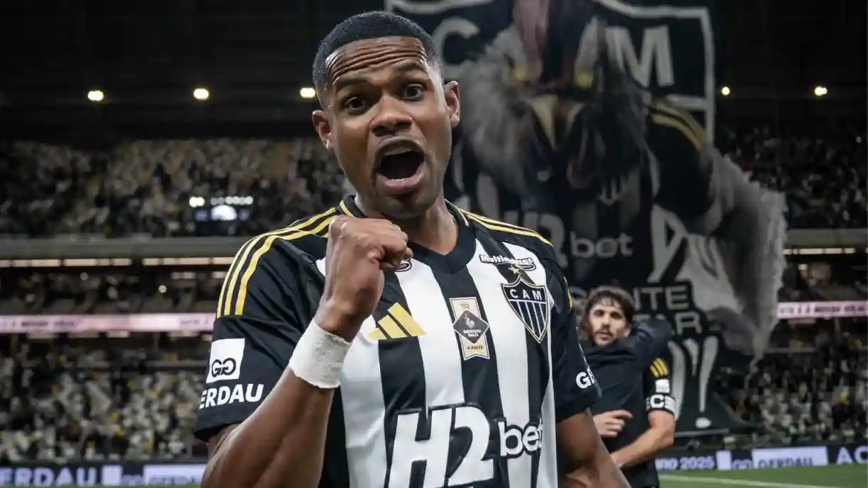 Corinthians desiste de contratar Júnior Santos que pertence ao Galo; diretoria mineira impôs condição - Foto: Pedro Souza/Atlético-MG