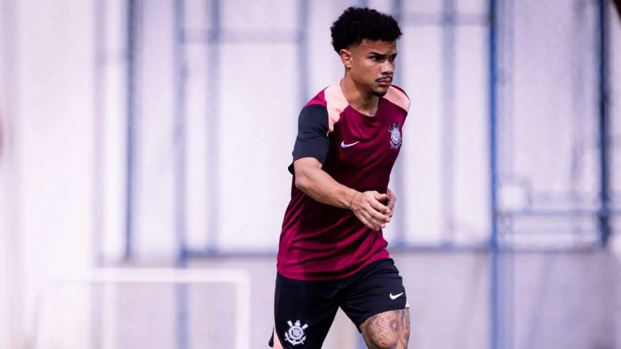 Kaio César deve fazer a sua estreia pelo Corinthians, no duelo contra o Flamengo, neste fim de semana - Foto: Rodrigo Coca/Agência Corinthians