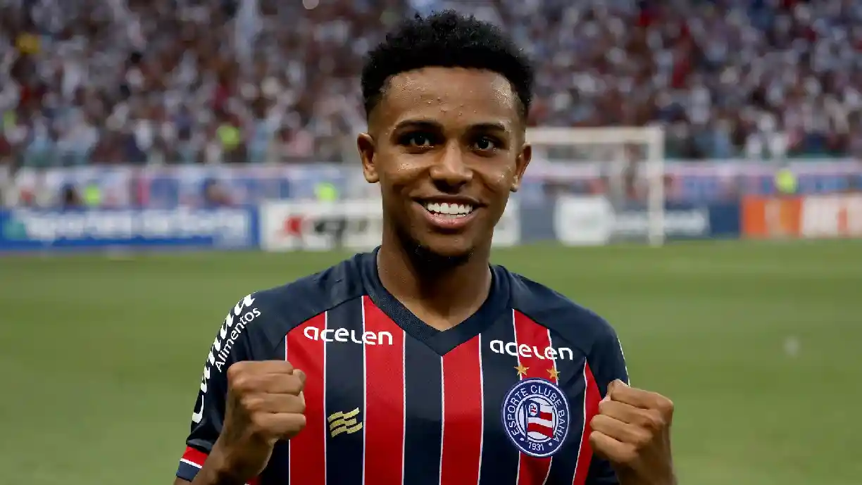 Kayky chega ao Corinthians após passagens no exterior; atacante é formado em clube carioca - Foto: Rafael Oliveira/RC Bahia