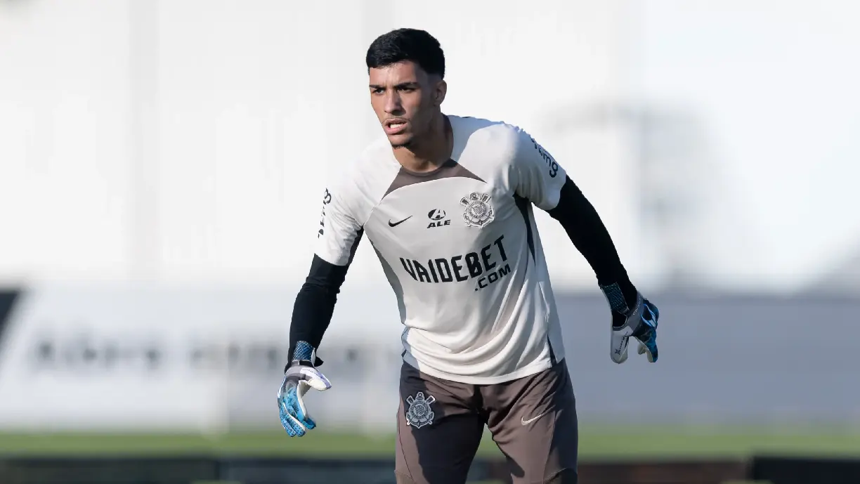 Matheus Corrêa renova com o clube do Parque São Jorge; goleiro é destaque da Copinha - Foto: Rodrigo Coca/Agência Corinthians