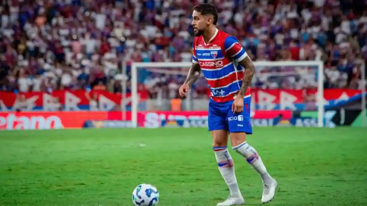 O Corinthians acertou Matheus Pereira por empréstimo junto ao Fortaleza - Foto: Mateus Lotif/Fortaleza EC