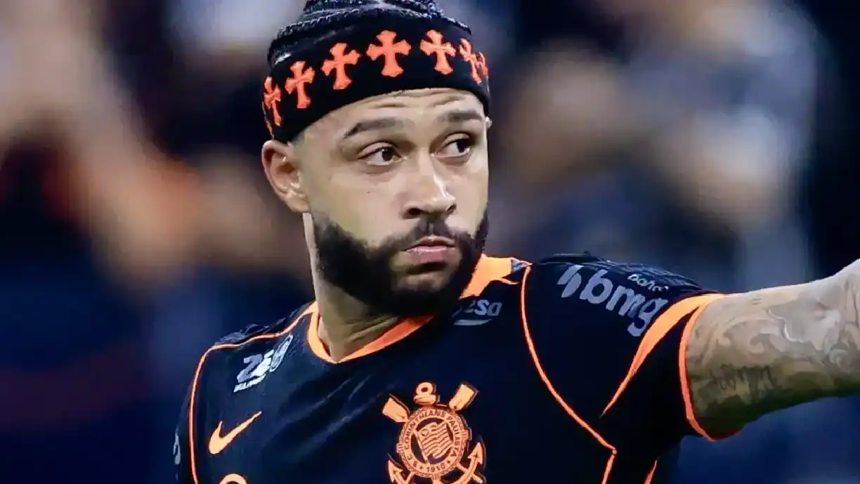 Memphis Depay e Corinthians ainda não conversaram sobre renovação, mas Marcelo Paz estipula data - Foto: Reprodução