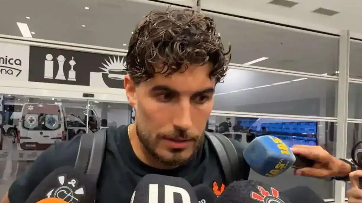 Pedro Raul fala da assistência que deu para o gol de Breno Bidon, no duelo entre Corinthians e São Paulo - Foto: Reprodução/Identidade Corinthiana