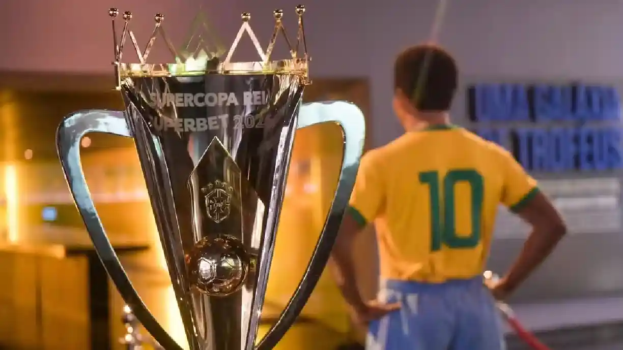 Flamengo x Corinthians brigam pelo primeiro título da Supercopa Rei e com aumento de premiação - Foto: Rafael Ribeiro/CBF