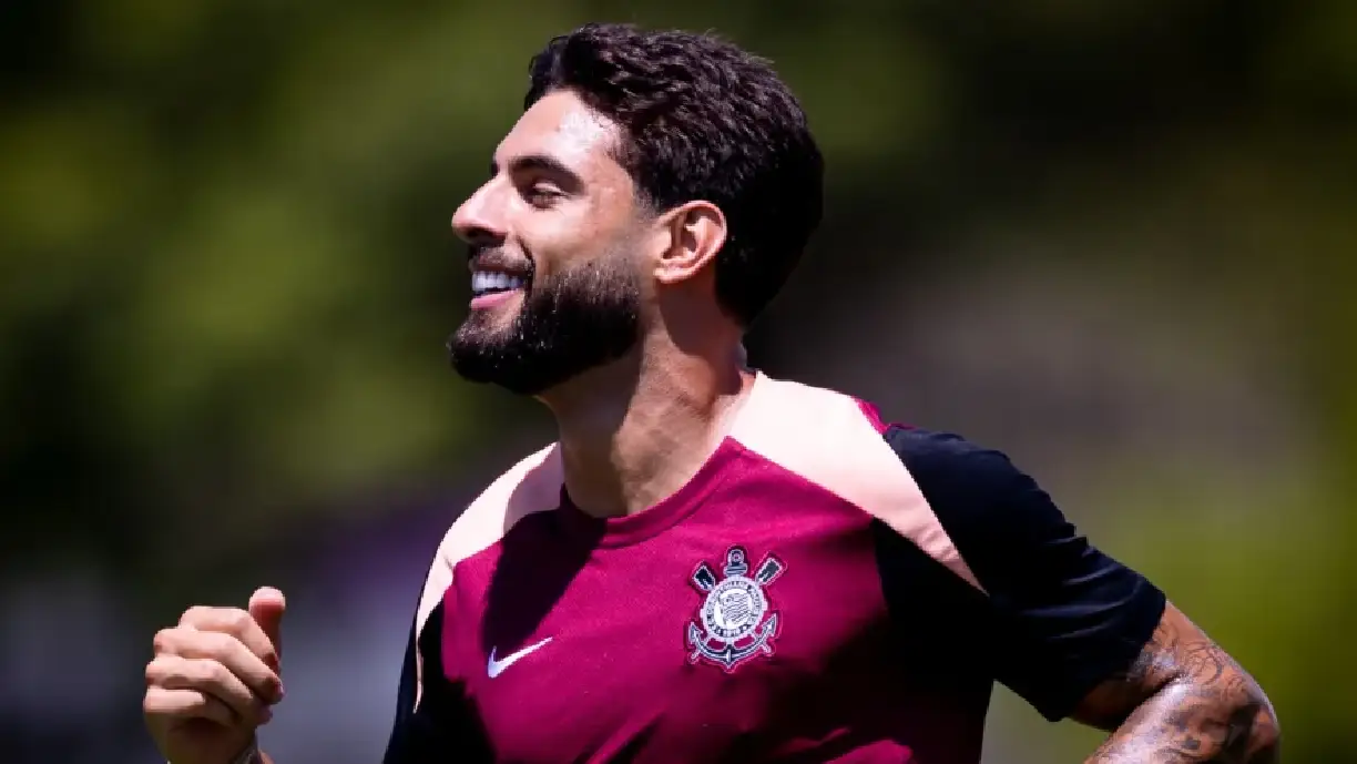 Yuri Alberto retorna aos treinos comandados por Dorival Júnior antes de estreia no Paulistão - Foto: Rodrigo Coca/Agência Corinthians