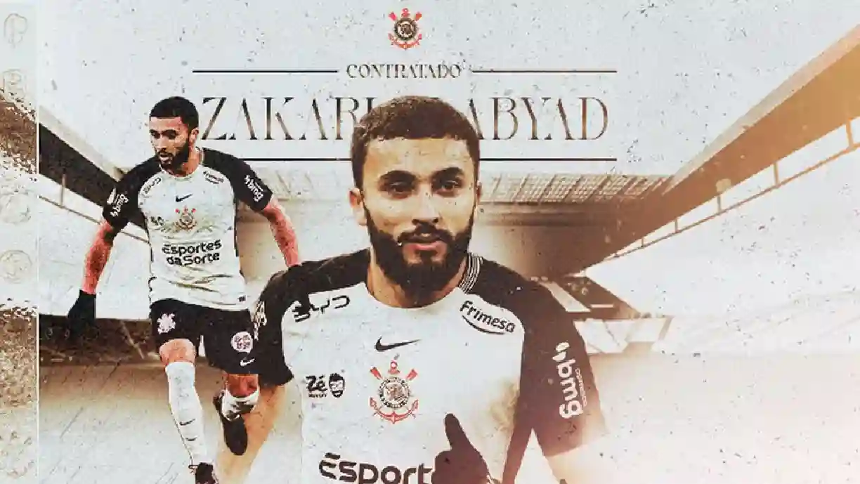 Timão anuncia a chegada de Zakaria Labyad, sexto reforço do time para 2026 - Foto: Divulgação/Corinthians
