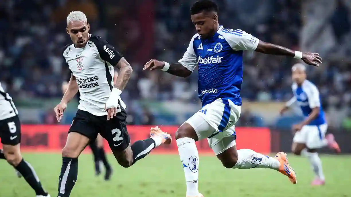 Corinthians enfrenta a Celeste nesta quarta em partida válida pelo Campeonato Brasileiro de 2026 - Foto: Gustavo Aleixo/Cruzeiro