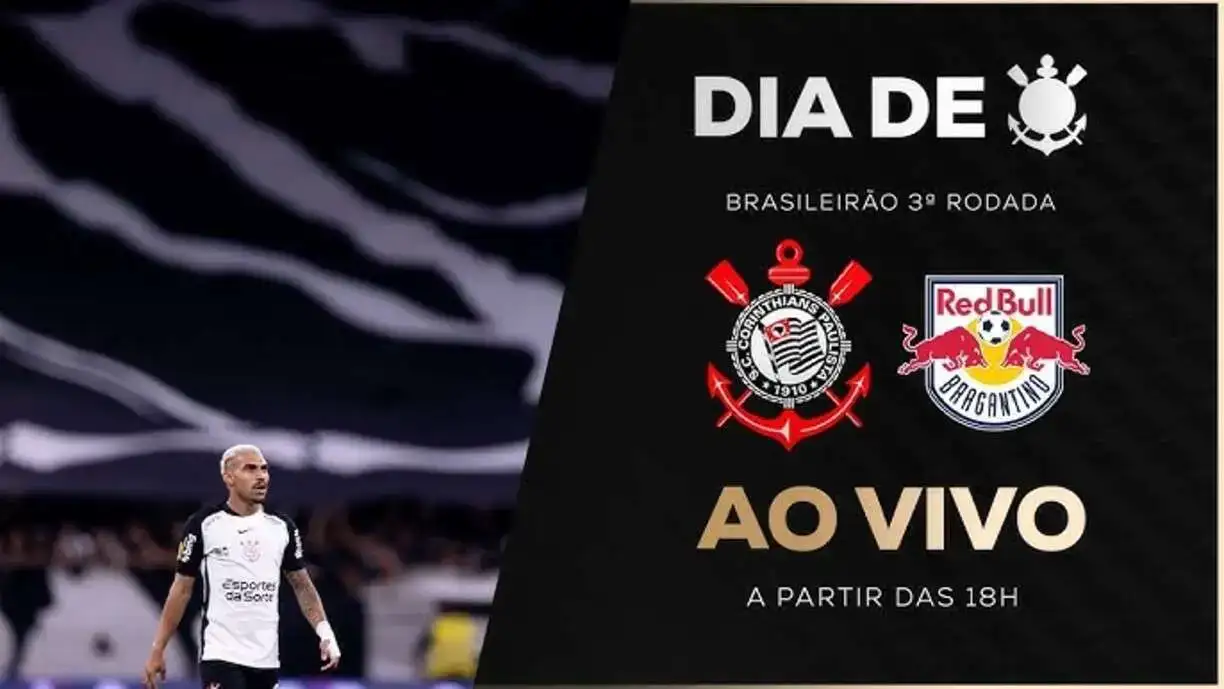 Corinthians x Bragantino acontecerá na noite desta quinta-feira (12), em partida pelo Campeonato Brasileiro - Foto: Reprodução/YouTube - Corinthians TV