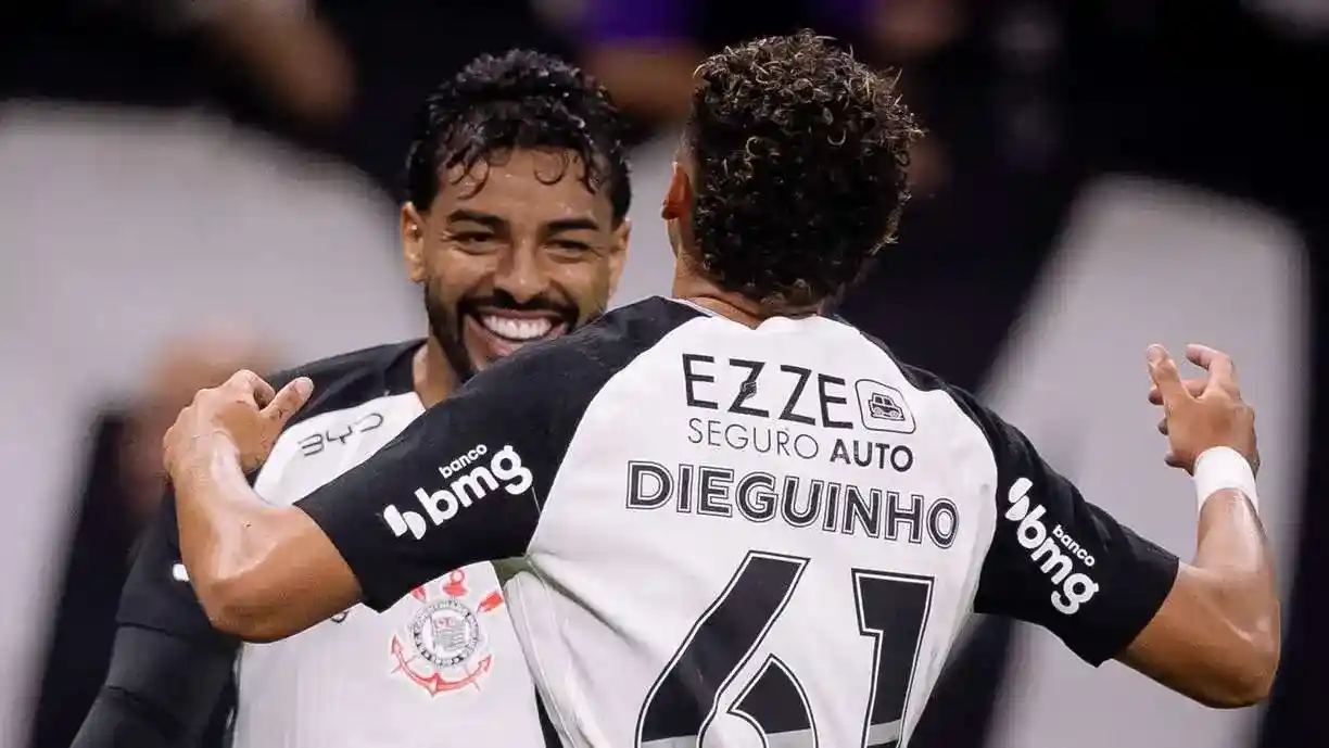 Dieguinho marcou um dos gols do Corinthians na vitória contra o Capivariano - Foto: Rodrigo Coca/Agência Corinthians