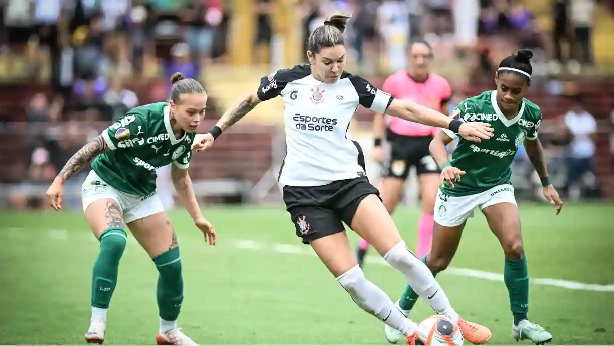 Gabi Zanotti está confirmada entre as titulares na final da Supercopa Feminina entre Palmeiras x Corinthians - Foto: Diego Soares/Agência Paulistão