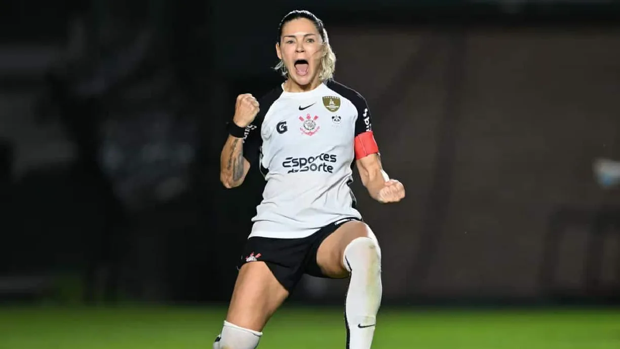 Gabi Zanotti comanda o Corinthians na final do Mundial de Clubes Fifa contra o Arsenal - Foto: Reprodução