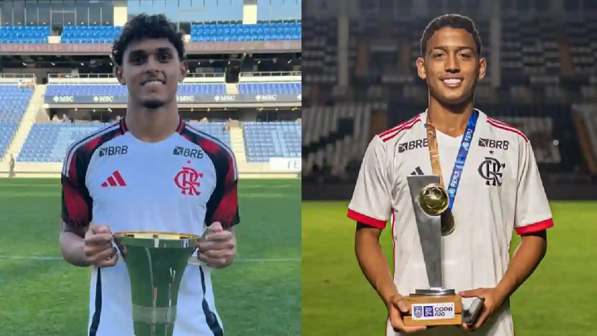 Jogadores da base do Flamengo reforçam o Corinthians que tem utilizado atletas no profissional e revelado talentos - Foto: Reprodução/instagram
