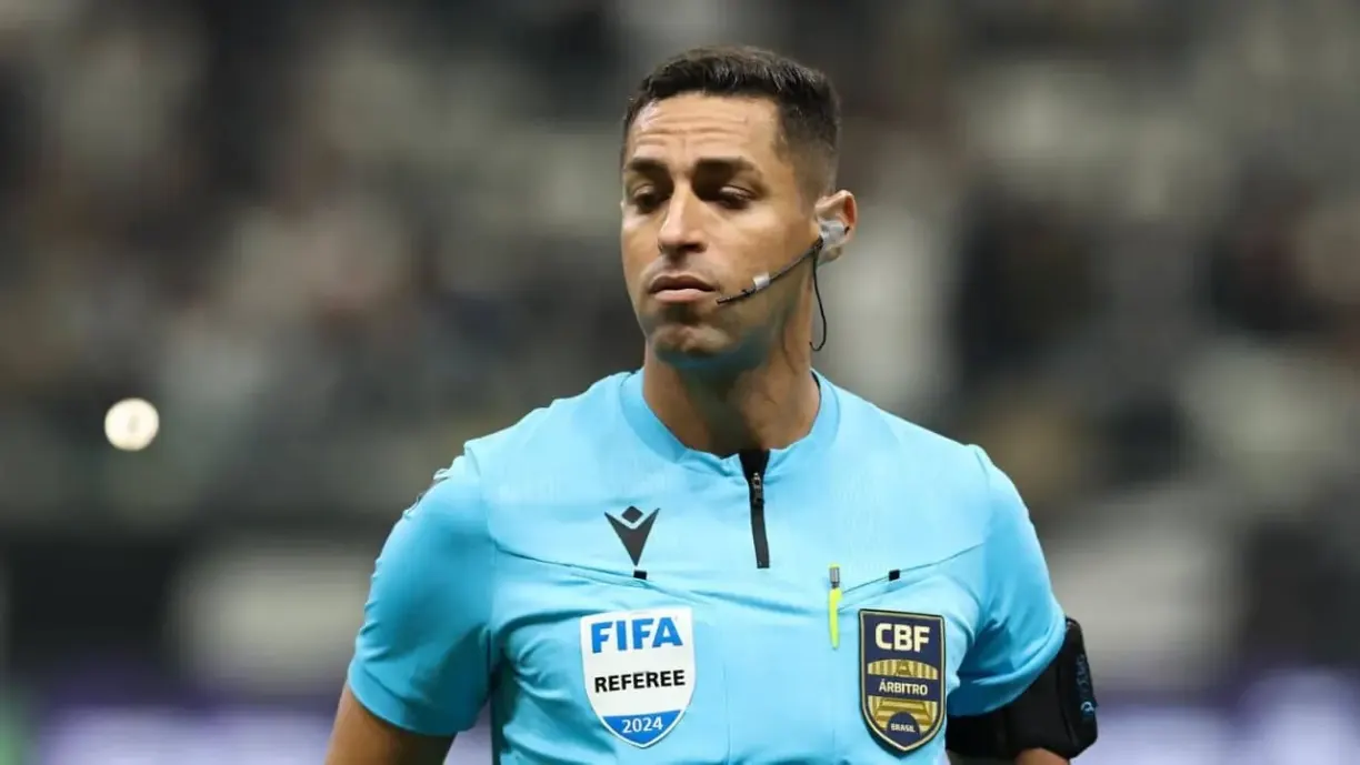 Rodrigo José Pereira de Lima pode ser proibido pela CBF de apitar partidas do Corinthians - Foto: Cesar Greco/Palmeiras