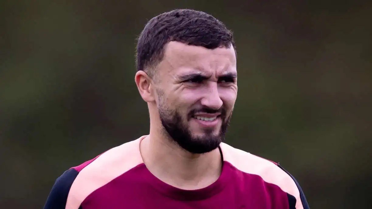 Zakaria Labyad realizou o primeiro treinamento com os companheiros de Corinthians - Foto: Rodrigo Coca/Agência Corinthians