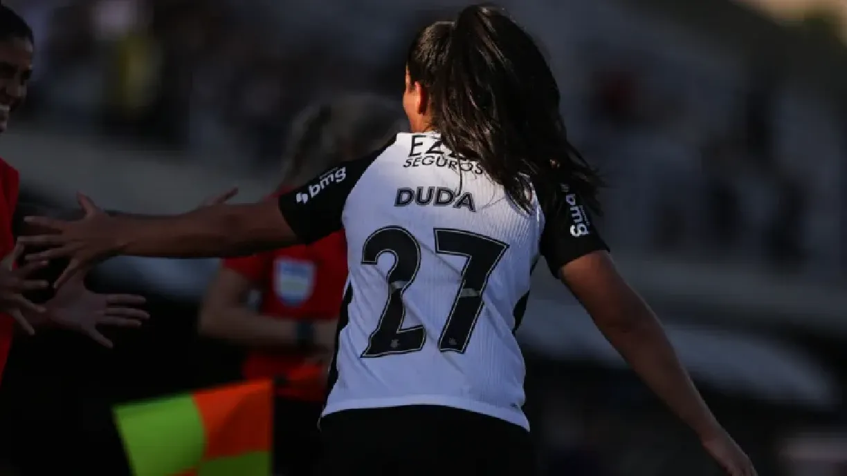 Duda Sampaio não saiu satisfeita com o desempenho do Corinthians contra o Palmeiras - Foto: Rebeca Reis/Staff Images