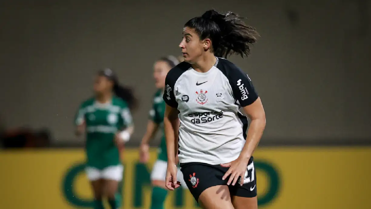 Duda Sampaio reconhece que as Brabas precisam melhorar para a temporada ser vitoriosa - Foto: Rodrigo Gazzanel/Agência Corinthians