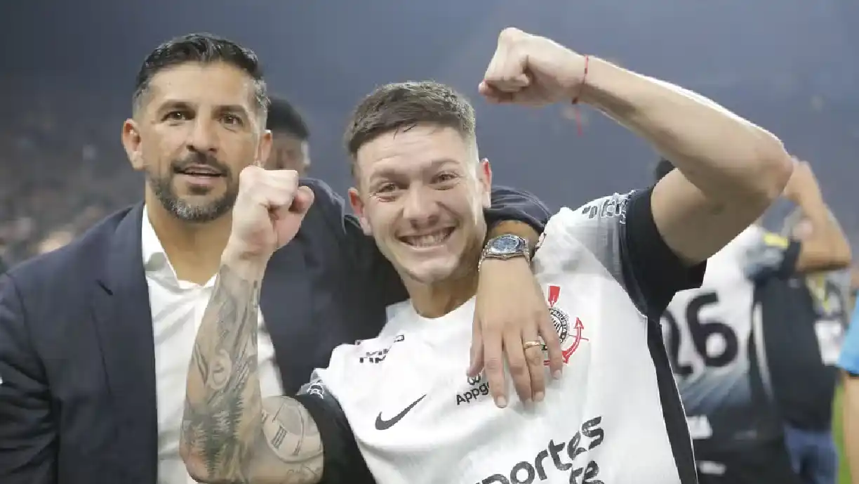 Ex-Corinthians, Emiliano Díaz destaca papel de Rodrigo Garro e desejo da equipe em vencer o Palmeiras - Foto: Rodrigo Coca/Agência Corinthians