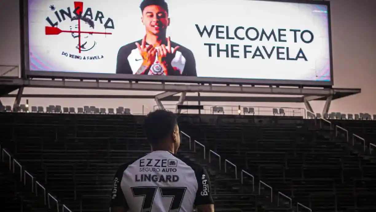 Jesse Lingard usará a camisa 77 no clube do Parque São Jorge -Foto: José Manoel Idalgo/Agência Corinthians