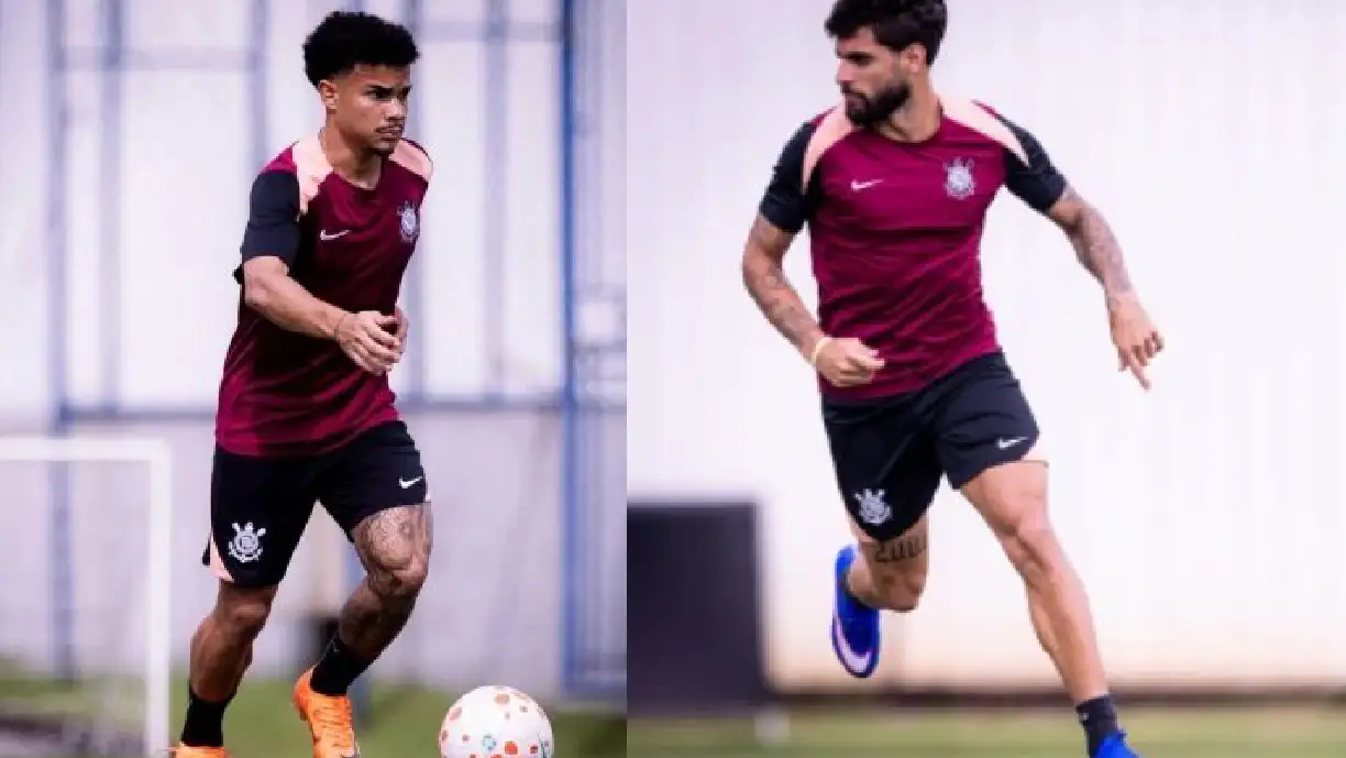 Jogador de ataque do Corinthians não poderá atuar contra o Flamengo devido à problemas físicos - Foto: Reprodução/X